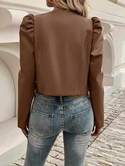 Iris | Chaqueta Estilo Premium - Caramelo