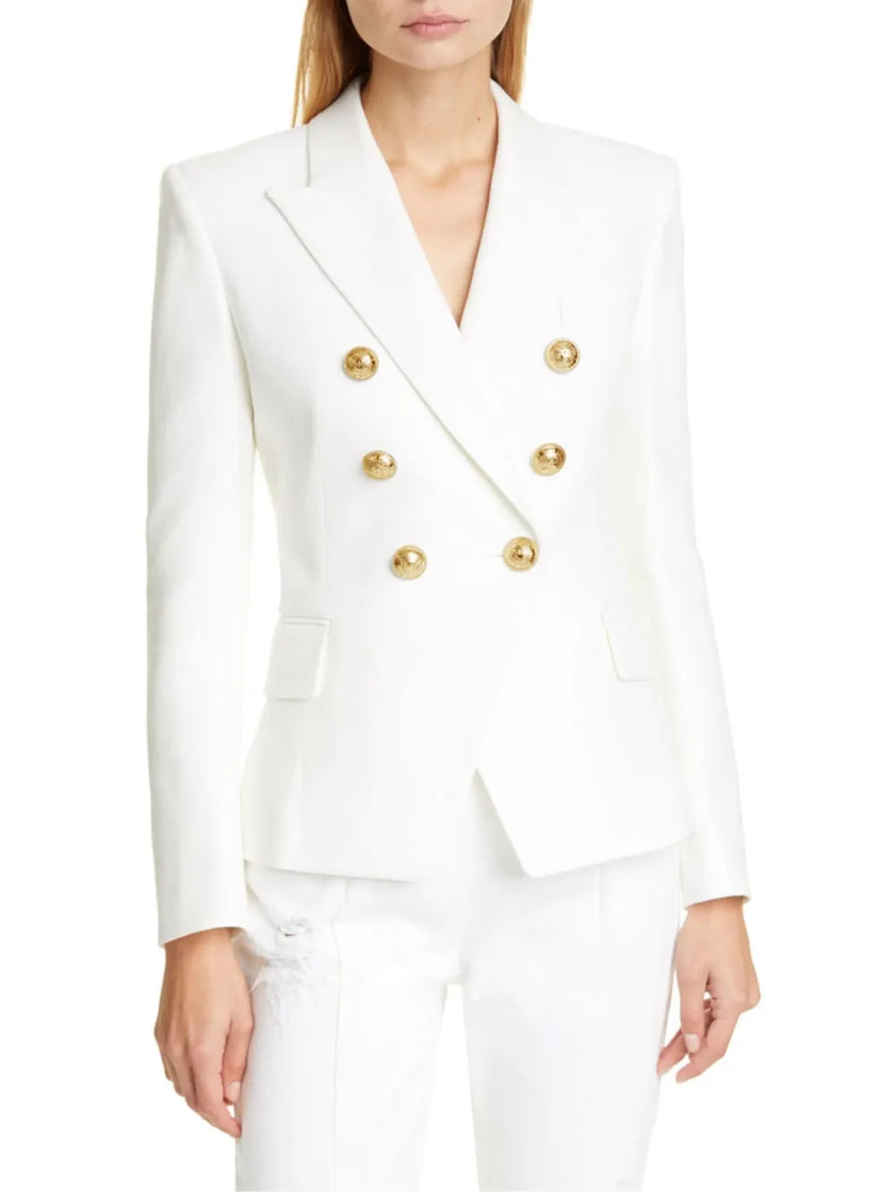 Celia | Blazer Manga Larga Cuello Solapa 2