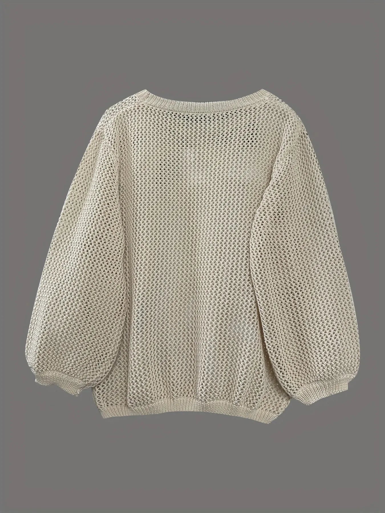 Dafina | Suéter Relaxed Fit Cuello Redondo