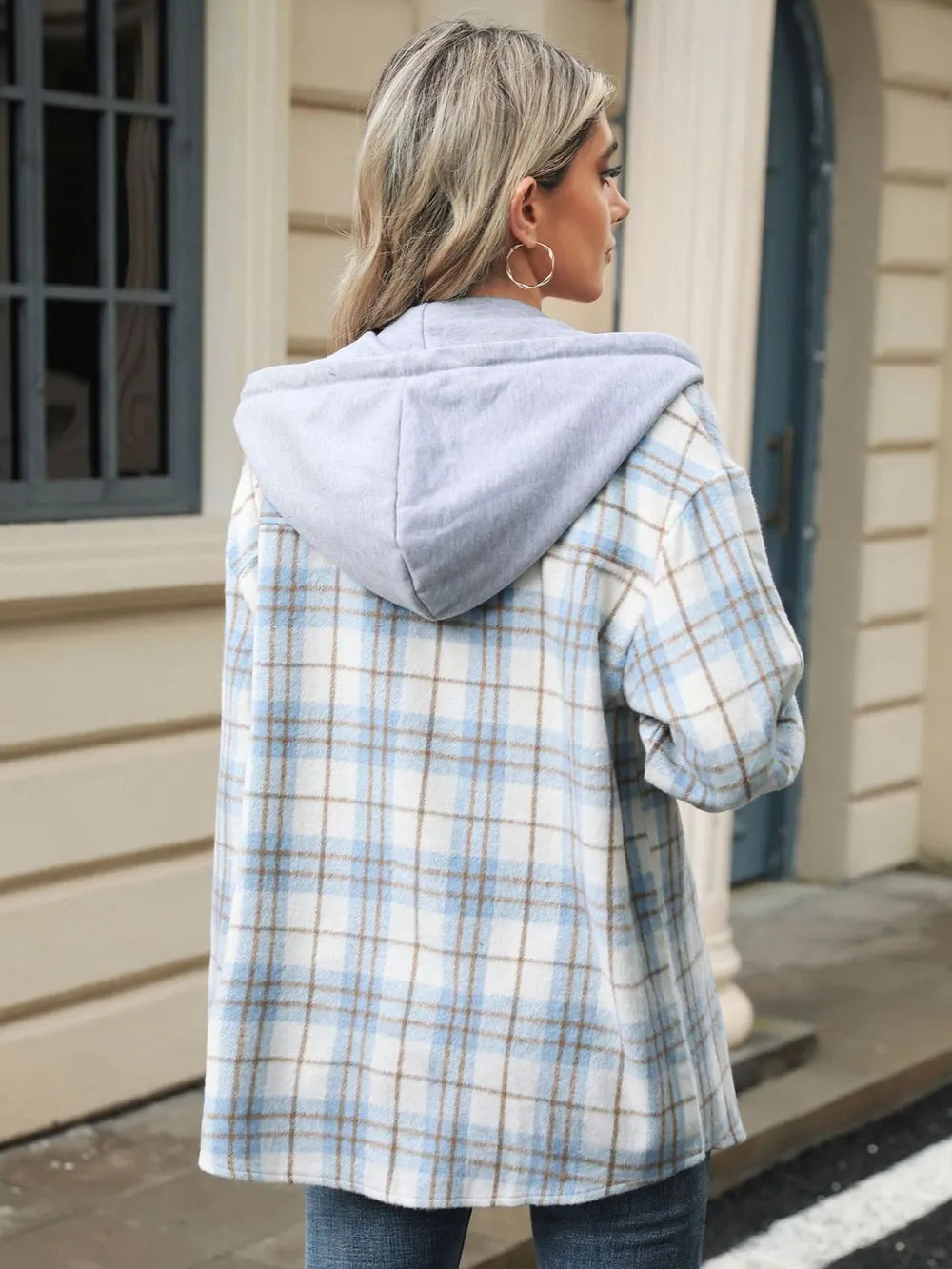 Diana | Chaqueta con Capucha - Verde Claro