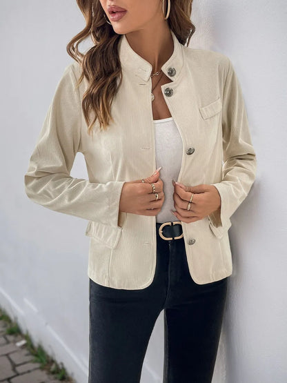 Rocío | Chaqueta Botonera Chic - Beige
