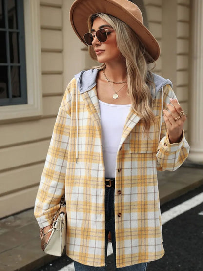 Diana | Chaqueta con Capucha - Verde Claro