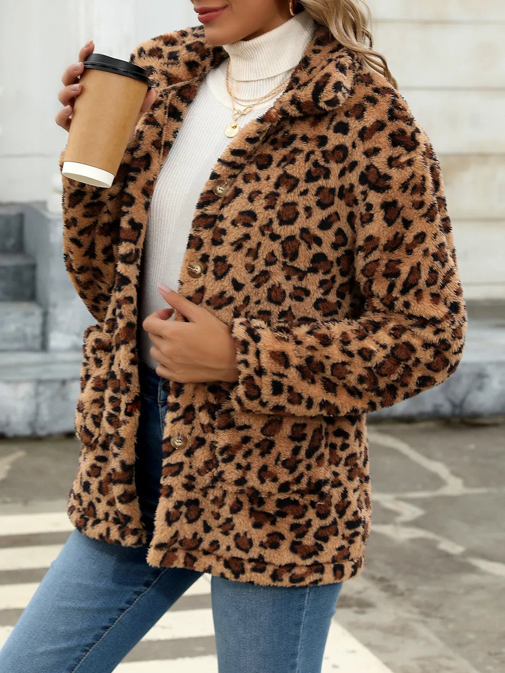 Amelia | Chaqueta Botonera Chic - Deep Rojo