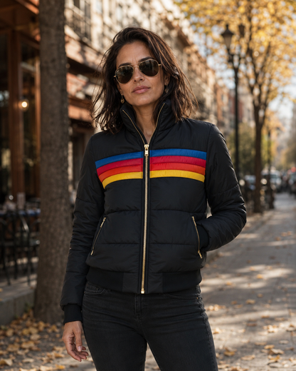 Rainbow | Chaqueta Retro Multicolor