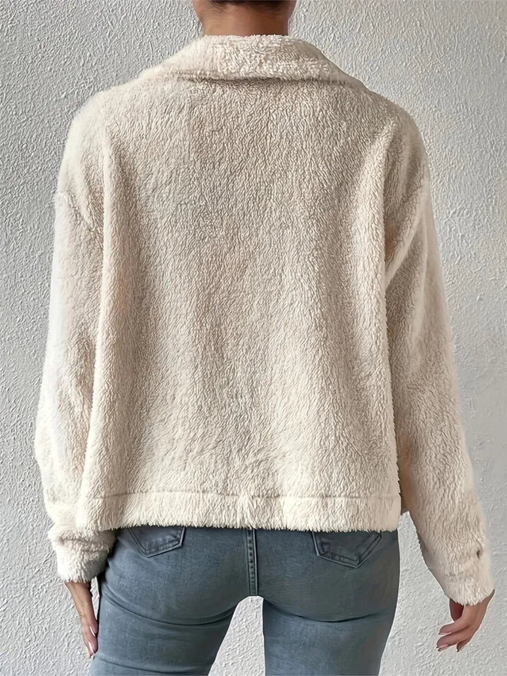 Trinidad | Chaqueta con Bolsillos - Beige