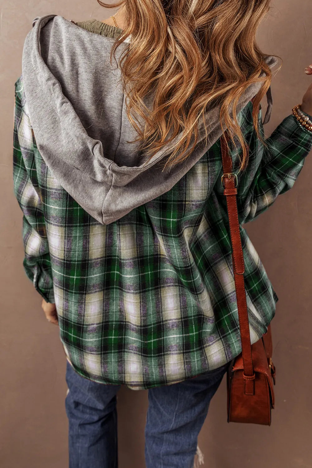 Nadia | Chaqueta con Capucha - Verde Oscuro