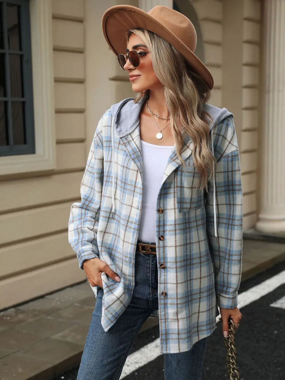 Diana | Chaqueta con Capucha - Verde Claro