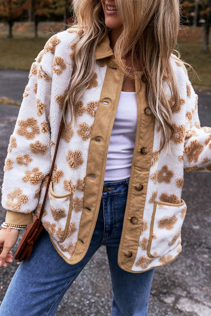 Teresa | Chaqueta Botonera Chic - Blanco