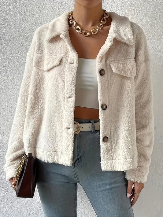 Trinidad | Chaqueta con Bolsillos - Beige