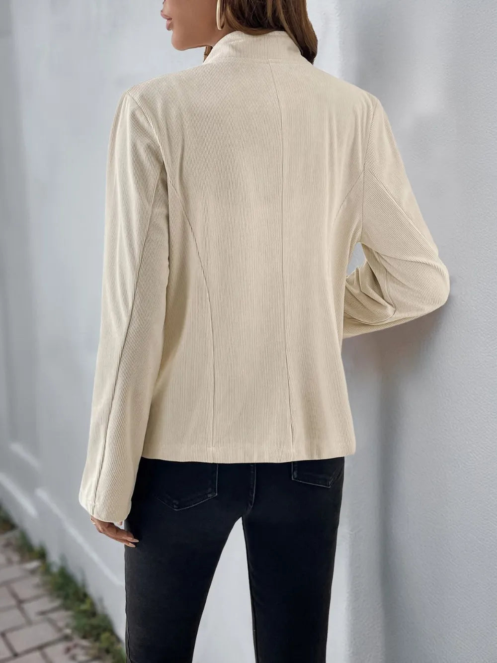 Rocío | Chaqueta Botonera Chic - Beige