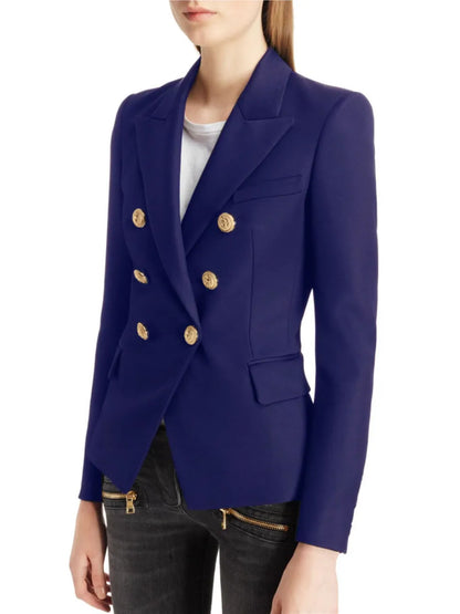 Celia | Blazer Manga Larga Cuello Solapa 2