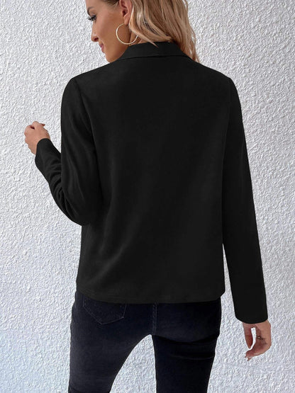 Alejandra | Chaqueta Cuello Estructurado - Caramelo