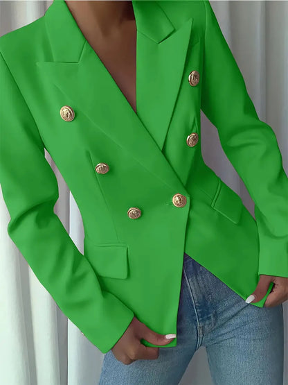 Melissa | Blazer Cuello Solapa con Botones