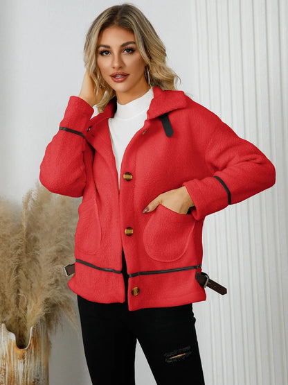 Rebeca | Chaqueta con Bolsillos - Dust Storm