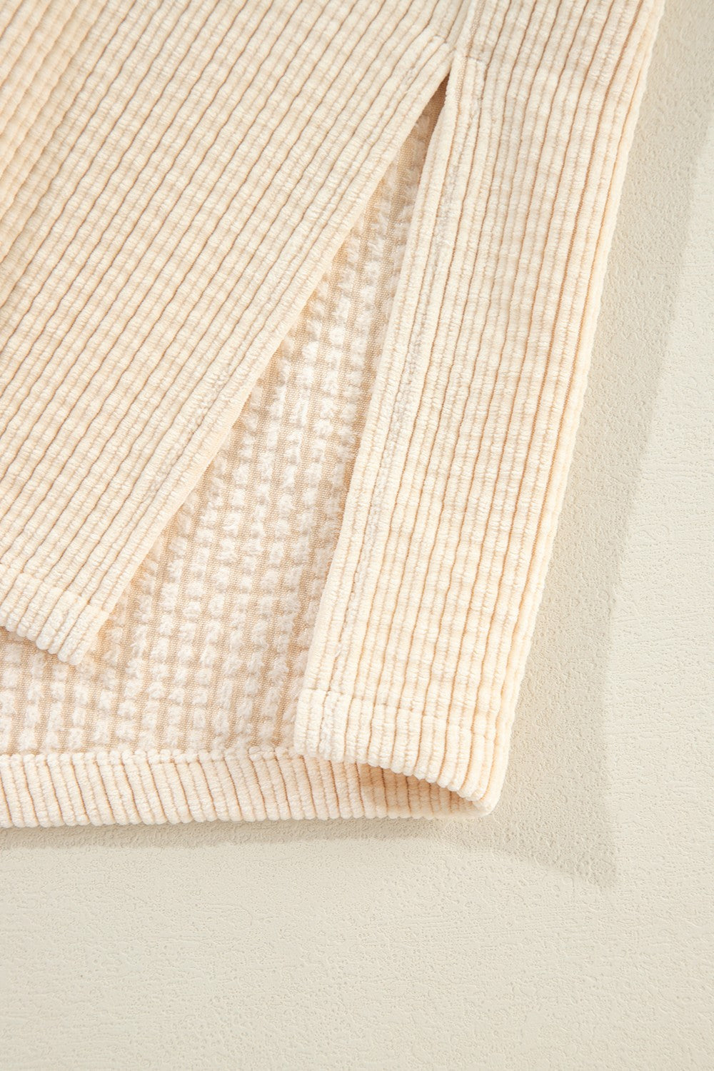 Irene | Chaqueta Hombro Caído - Beige
