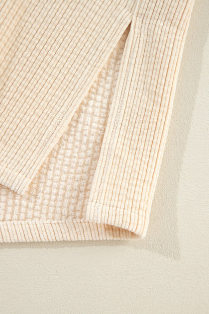 Irene | Chaqueta Hombro Caído - Beige