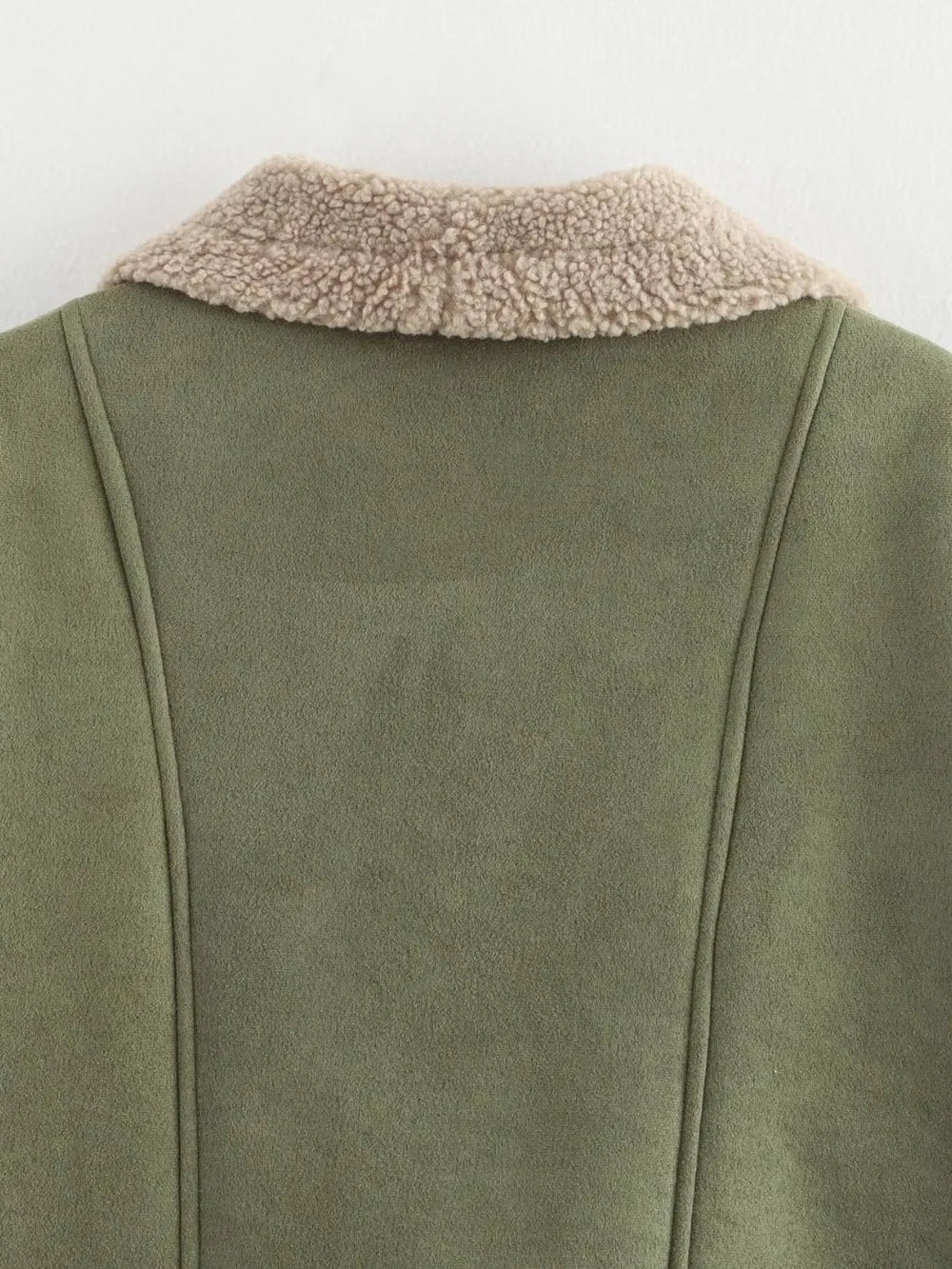 Consuelo | Chaqueta Cuello Estructurado - Ocre