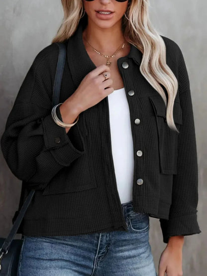 Carmen | Chaqueta Botonera Chic - Moss