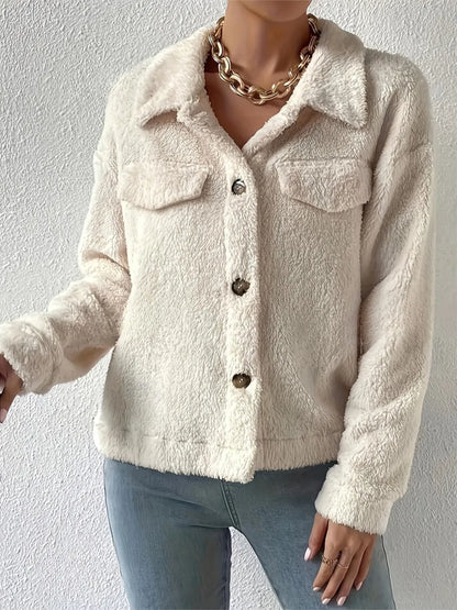 Trinidad | Chaqueta con Bolsillos - Beige