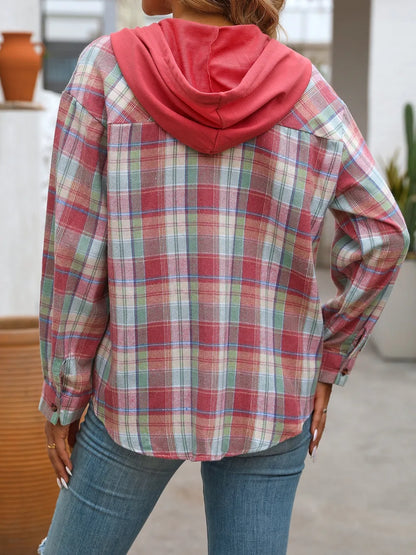 Francisca | Chaqueta con Capucha - Gris