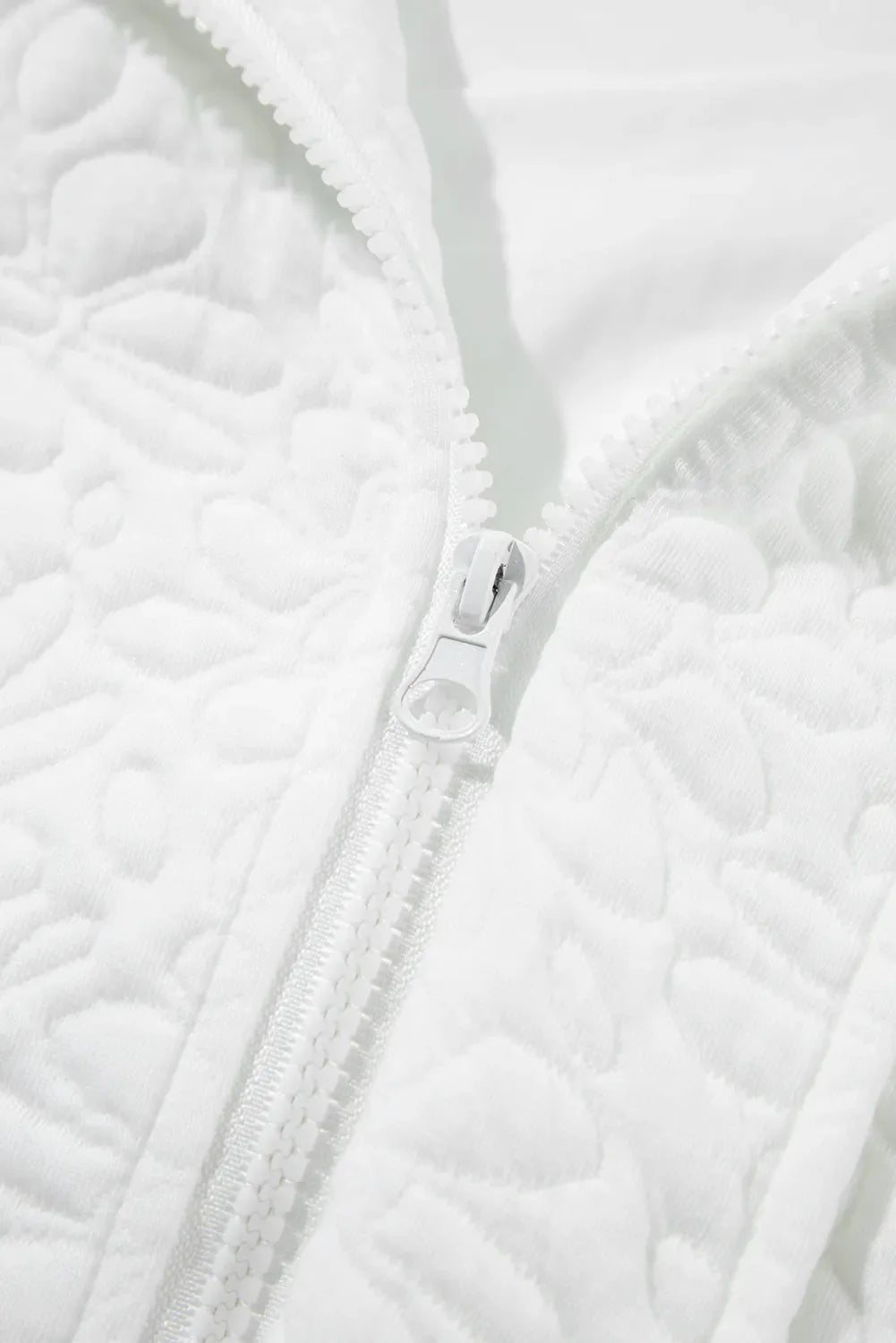 Coral | Chaqueta Cuello Estructurado - Blanco