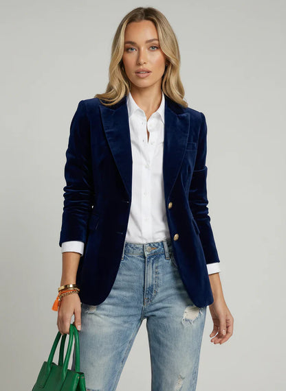 Bianca | Blazer Velvet Elegante