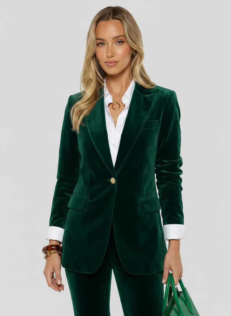 Bianca | Blazer Velvet Elegante