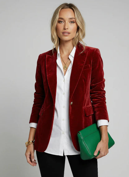 Bianca | Blazer Velvet Elegante