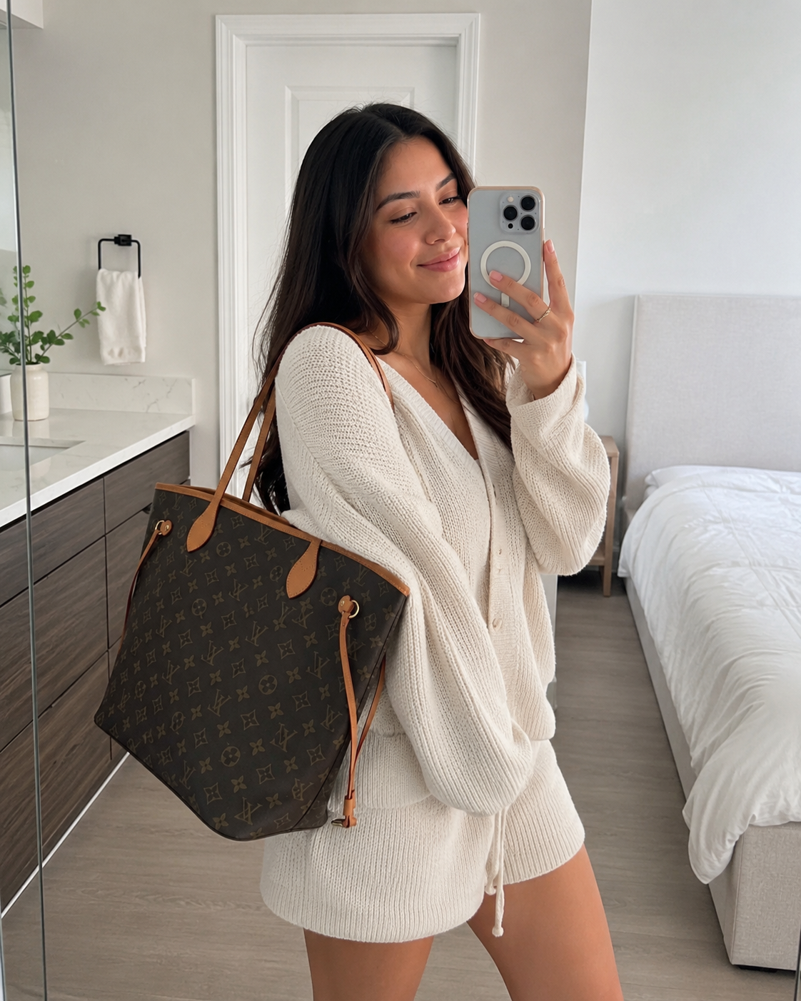 Cartera Novaher en uso